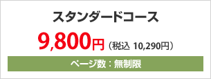 �X�^���_�[�h�R�[�X 125,000�~ �i�ō� 131,250�~�j