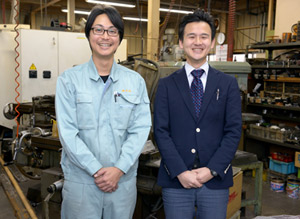 丸山氏とウェブラボ椿坂